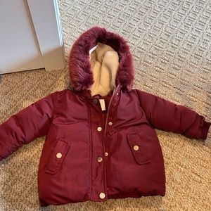 NWOT Zara baby puffer. Size 9-12 months